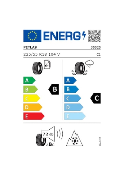 Petlas 235/55 R18 TL 104v Reinf. Suvmaster A/S Suv Dört Mevsim Lastiği 2025