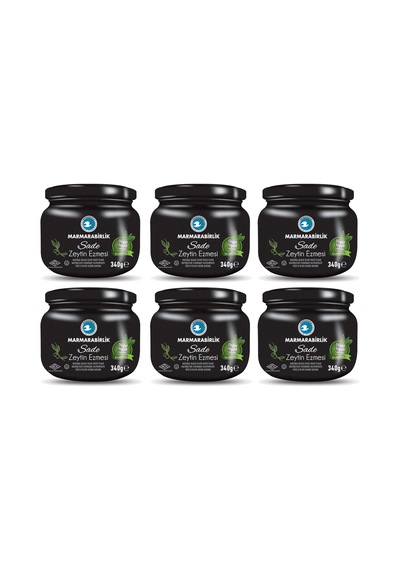 Marmarabirlik Zeytin Ezmesi 340 Gr Sade X 6 Adet