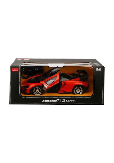 Rastar 1:14 Mclaren Senna Işıklı Uzaktan Kumandalı Araba 32 Cm Turuncu S00096600 Çok Renkli