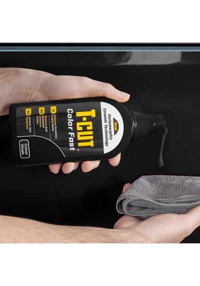 T-cut Siyah Çizik Giderici Renk Hızlı Boya Onarıcı Araba Cilası - 17 Fl Oz 500 Ml - Araçlarınızın Kaportasını Yenilemek İçin 3'ü 1 Arada Tek Adımlı Çözüm / Çizik Sökücü, Seramik Araba Balmumu Ve Renk Arttırıcı, Swirls Ve Oksidasyonu Kaldırır T-cut Siyah Çizik Giderici Renk Hızlı Boya Onarıcı Araba Cilası - 17 Fl Oz 500 Ml - Araçlarınızın Kaportasını Yenilemek İçin 3'ü 1 Arada Tek Adımlı Çözüm / Çizik Sökücü, Seramik Araba Balmumu Ve Renk Arttırıcı, Swirls Ve Oksidasyonu Kaldırır