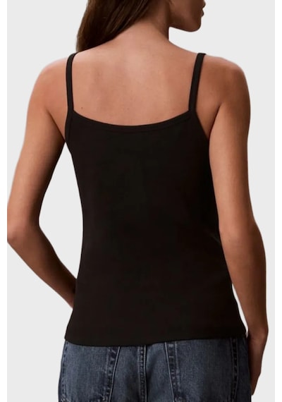 Calvin Klein Pamuklu Regular Fit Logolu Kare Yaka İp Askılı Top Lv047g208gub1 Bayan Top Lv047g208g Ub1 Siyah Calvin Klein Pamuklu Regular Fit Logolu Kare Yaka İp Askılı Top Lv047g208gub1 Bayan Top Lv047g208g Ub1 Siyah