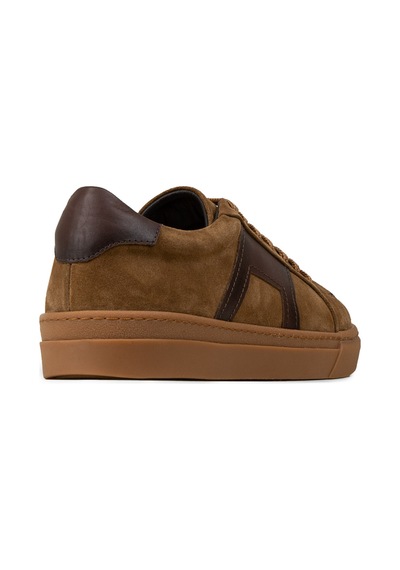 Deery Erkek Hakiki Süet Taba Renkli Sneaker Ayakkabı - 02002mtbac01 Taba