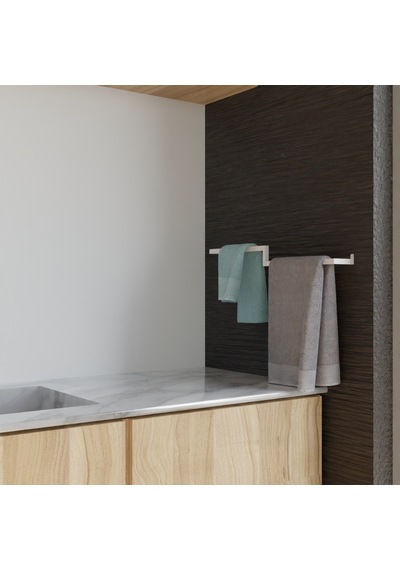 lyla concept Z Model Havlu Askısı, Şal Askısı, Duvara Monte - Beyaz Beyaz