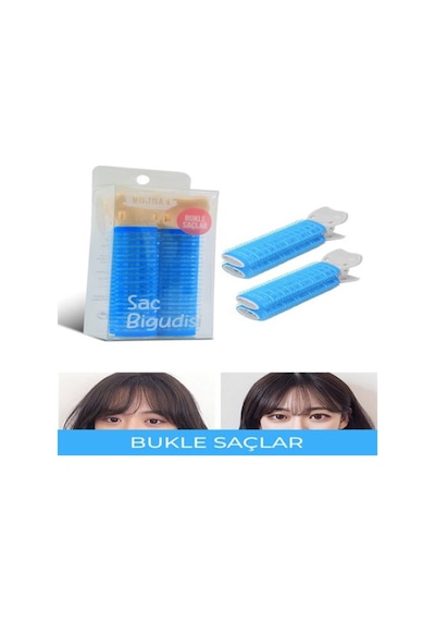 Pati Detaylı Saç Bigudi Çok Renkli