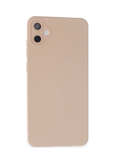 Samsung Uyumlu Galaxy A05 Uyumlu Kılıf Nano İçi Kadife Silikon - Pudra