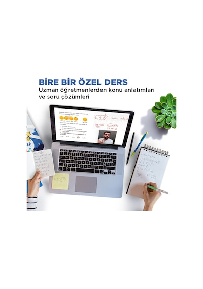 10. Sınıf Mentörüm Paketi 30 Canlı Özel Ders + Birebir Sınav Koçluğu Yapay Zeka Destekli Dijital Platform ve 9 Parça Basılı Kitap Seti