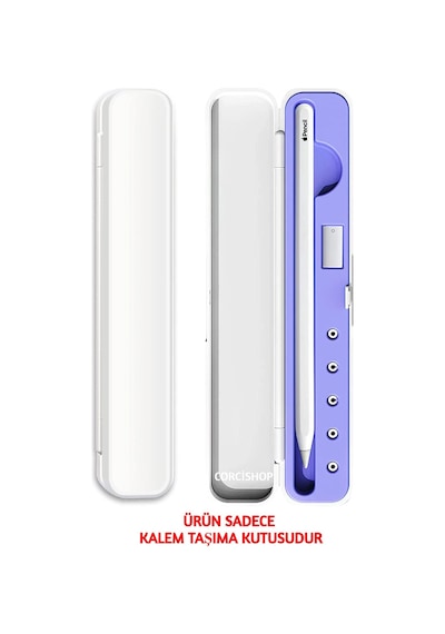 Pencil 1 / 2 Usb C / Pro / Huawei / Honor Ve Tüm Tablet Kalemleriyle Uyumlu Taşıma Kutusu