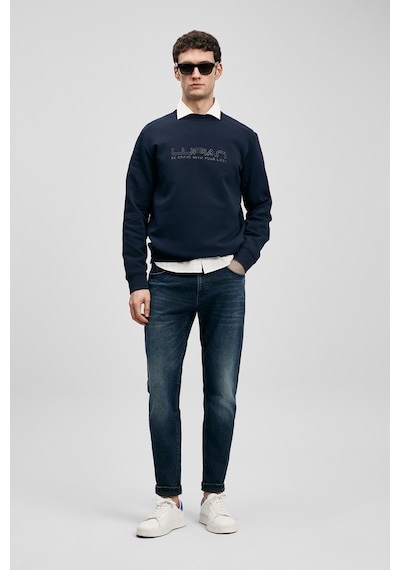Lufian Benedıc Smart Jean Erkek Pantolon Slim Fit Koyu Lacivert Koyu Lacivert 111200222100210