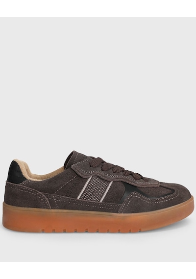 Lufian 122230029 Asiya Deri Unisex Sneaker Ayakkabı Kahverengi