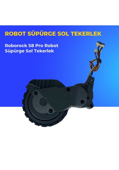 Roborock S8 Pro Robot Süpürge Sol Tekerlek