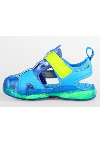 Vicco Live İlk Adım Bebek Ortopedik Işıklı Çocuk Spor Sandalet Mavi
