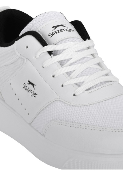 Slazenger Intro I Erkek Beyaz / Siyah Günlük Spor Ayakkabısı Beyaz - Siyah