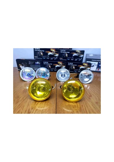 Sis Farı Seti + H3 Ampül Üniversal 90mm Colormatic 2 Adet