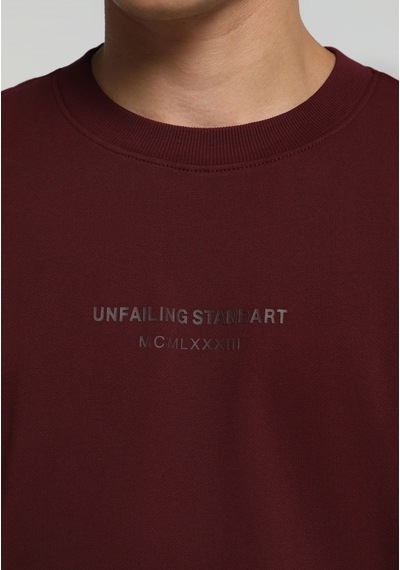 Colin's Colins Relaxed Fit Yuvarlak Yaka Düz Erkek Mor Sweatshirt Cl1082257 Q1.v2 Plm