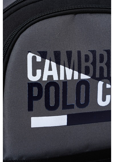 Cambridge Polo Club Unisex Fonksiyonel Ortaokul Sırt Çantası Gri