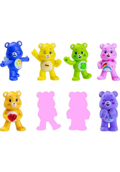Care Bears Mini Koleksiyon Figürleri 8'li Paket - 1 Adet