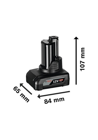 12 Volt 6,0 Ah Li-on Akü, Hafif Ve Taşınabilir