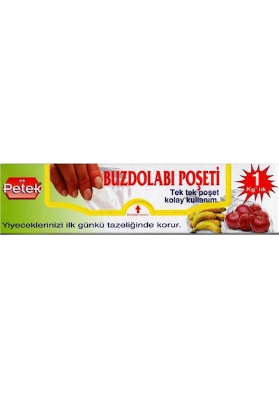 Petek Buzdolabı Poşeti 1 KG