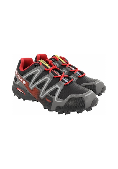 Jump 21513 Siyah Kırmızı Comfort Casual Spor Ayakkabısı Siyah