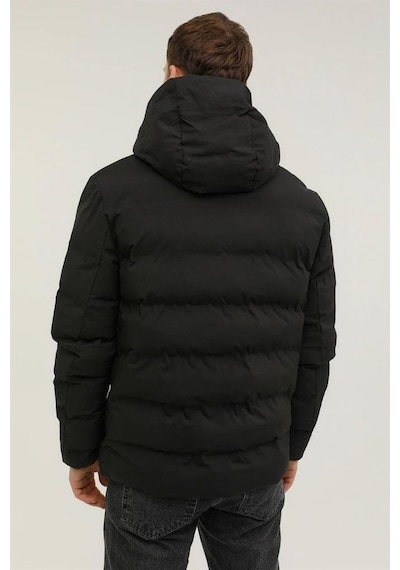 Lumberjack Ml Nolan Coat 2Sn22 3Pr Erkek Mont Siyah S-Xxl 001