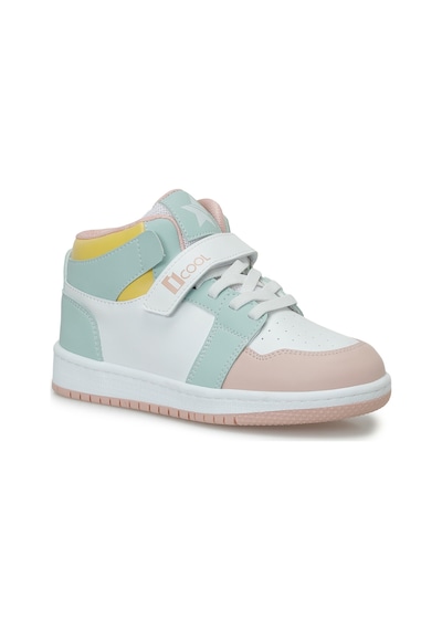 I Cool Corden F Beyaz Kız Çocuk High Sneaker 000000000102714861 Beyaz-mınt