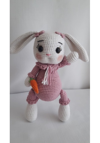 Amigurumi  Pembe  Tavşan