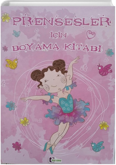 Prensesler İçin Boyama Kitabı - Mor Elma Yayıncılık