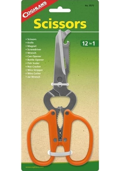Coghlans Kamp Scissors 12 İn 1 Makas Code 9575 Çok Renkli