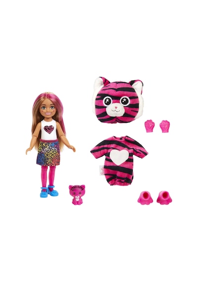 Barbie Cutie Reveal Bebekler Chelsea Tropikal Orman Serisi HKR15