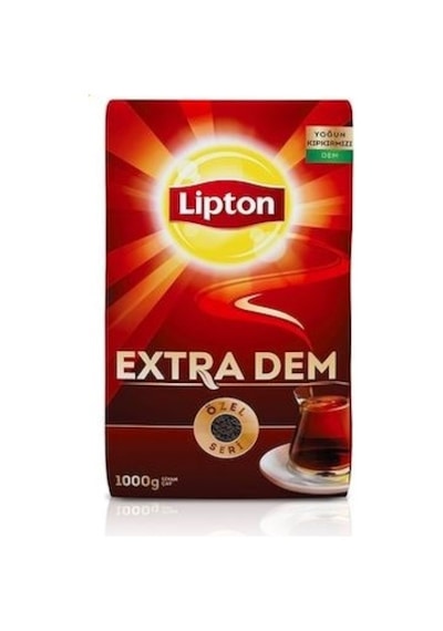 Lipton Extra Dem Siyah Dökme Çay 4 x 1 KG