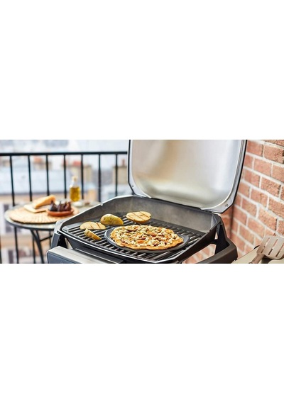 8830 Premium Pizza Taşı Yuvarlak 26 Cm, Siyah, 27,5 X 27,1 X 30 Cm Diğer