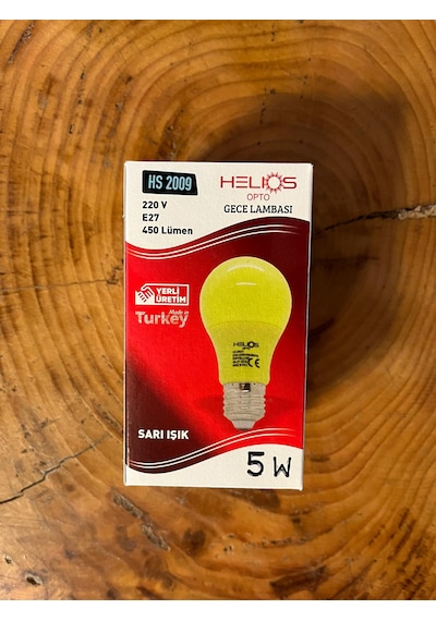 Helios Hs-2009s 5w Sarı Işık Gece Lambası