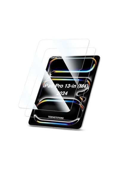 Apple Uyumlu iPad  Pro 13 Inç M4 Çip 2024 Nano Kırılmaz Esnek Ekran Koruyucu Şeffaf Tam