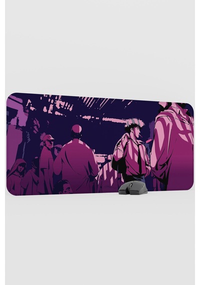 Cowboy Bebop Anime V4 - 90x40 Xxl Gaming Kauçuk Kaymaz Taban Mouse Pad Fare Altlığı