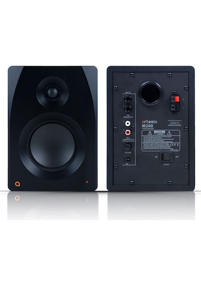Artesia M200 Aktif Stüdyo Monitörü Çift - 4 İnç 60 Watt Güç, Doğal Ve Dengeli Frekans Cevabı, Ev Stüdyosu İçin İdeal Referans Hoparlör