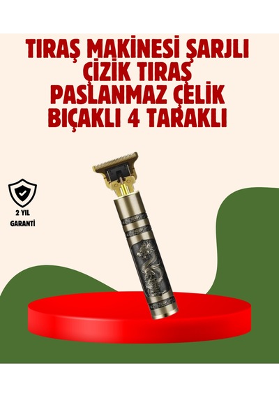 Usb Şarjlı Kablosuz Saç Kesme Cihazı -