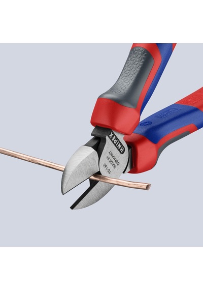 Knipex Diyagonal Kesiciler Siyah Atramentize Edilmiş, Çok Bileşenli Saplarla 160 Mm 70 02 160