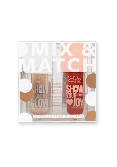 Glow Liquid Highlighter 72 & Joy Liquid Blush Allık 57