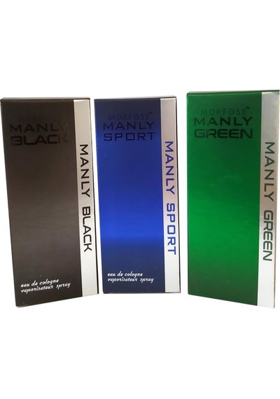 Morfose Manly Sport + Green + Black Erkek Parfüm EDC 125 ML
