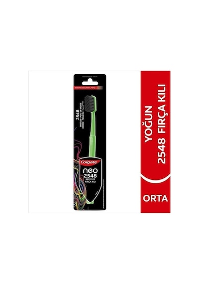 Neo Orta Diş Fırçası Açık Ahşap