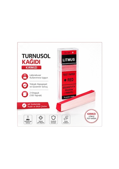 Turnusol Kağıdı Kırmızı