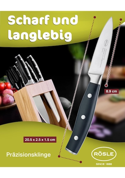 Tradition Soyma Bıçağı 12101 - Paslanmaz Çelik 9 Cm