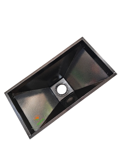 Safir Gri Statik Boyalı Davlumbaz 80 Cm Ebatlı Safir Davlumbaz