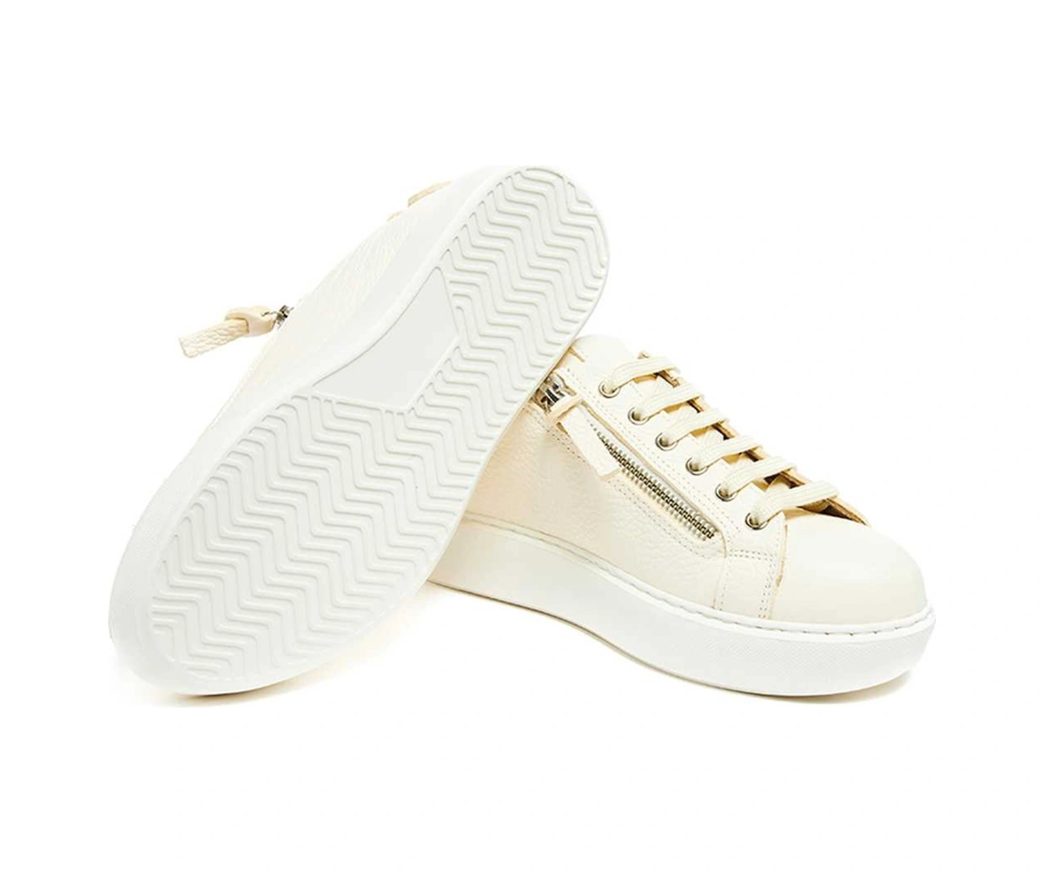 Bestello Fermuar Detaylı Eva Sneaker 101-14725-123 Kadın Ayakkabı Bej
