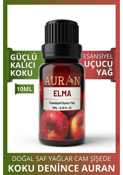 Auran Elma Esansiyel Uçucu Yağı 10 ML