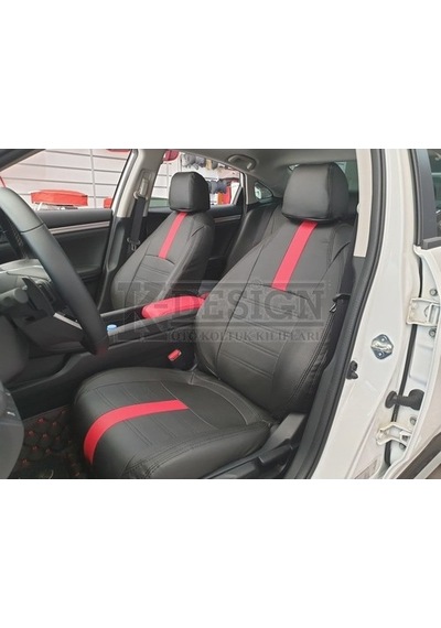 Honda Civic Araca Özel Deri Oto Koltuk Kılıfı (378096922)