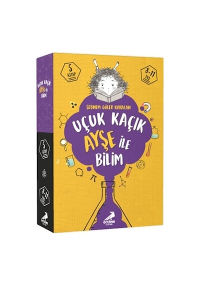 Uçuk Kaçık Ayşe İle Bilim - 5 Kitap Takım