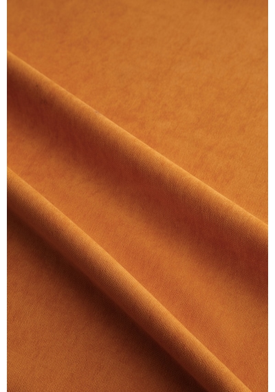 Gauze Fabric Design Kadife Dokulu Dertsiz Masa Örtüsü, Safir Oranj