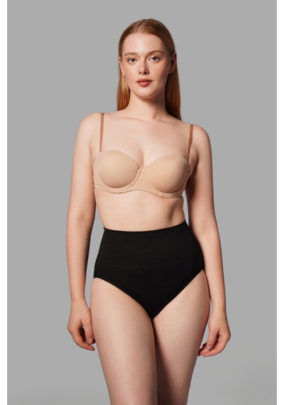 Fit Women Toparlayıcı Yüksek Bel Külot 1010 Siyah