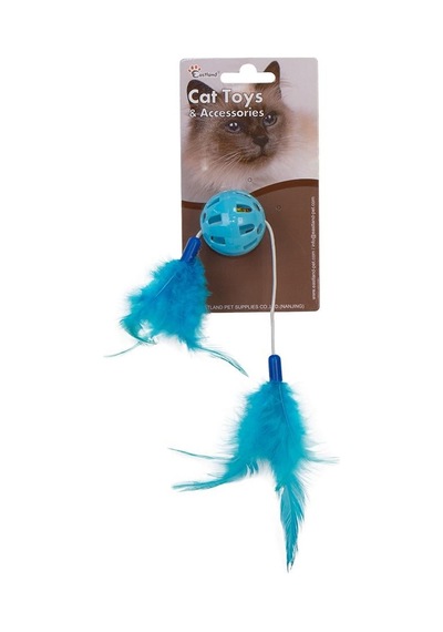 Eastland Tüylü Zilli Plastik Top-çap 4cm